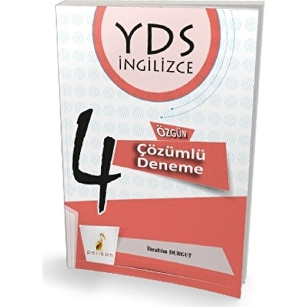 YDS İngilizce 4 Özgün Çözümlü Deneme YDS Fiyatı