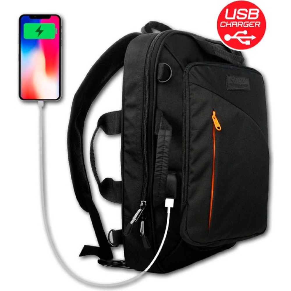 YDS Travel Çanta USB -Siyah Sırt Çantası (Outdoor) Fiyatı