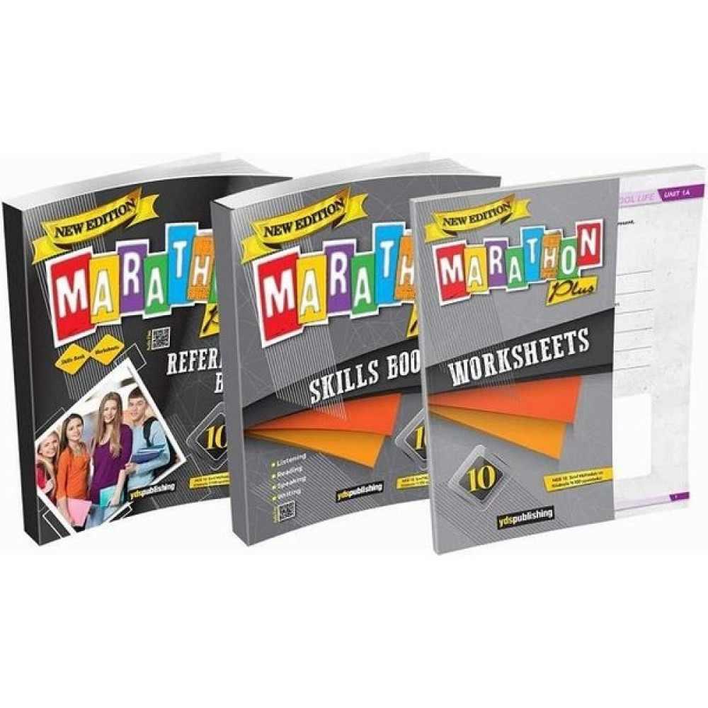 YdsPublishing Yayınları 10. Sınıf Marathon Plus 3 Kitap Set Yaprak Testler Fiyatı