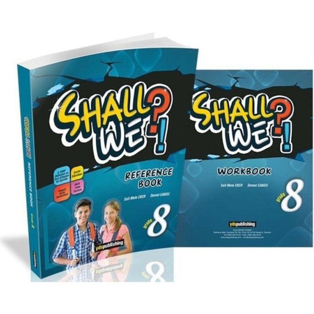 YdsPublishing Yayınları 8. Sınıf Shall We?! Referance Book - Workbook Yabancı Dil Kitapları Fiyatı