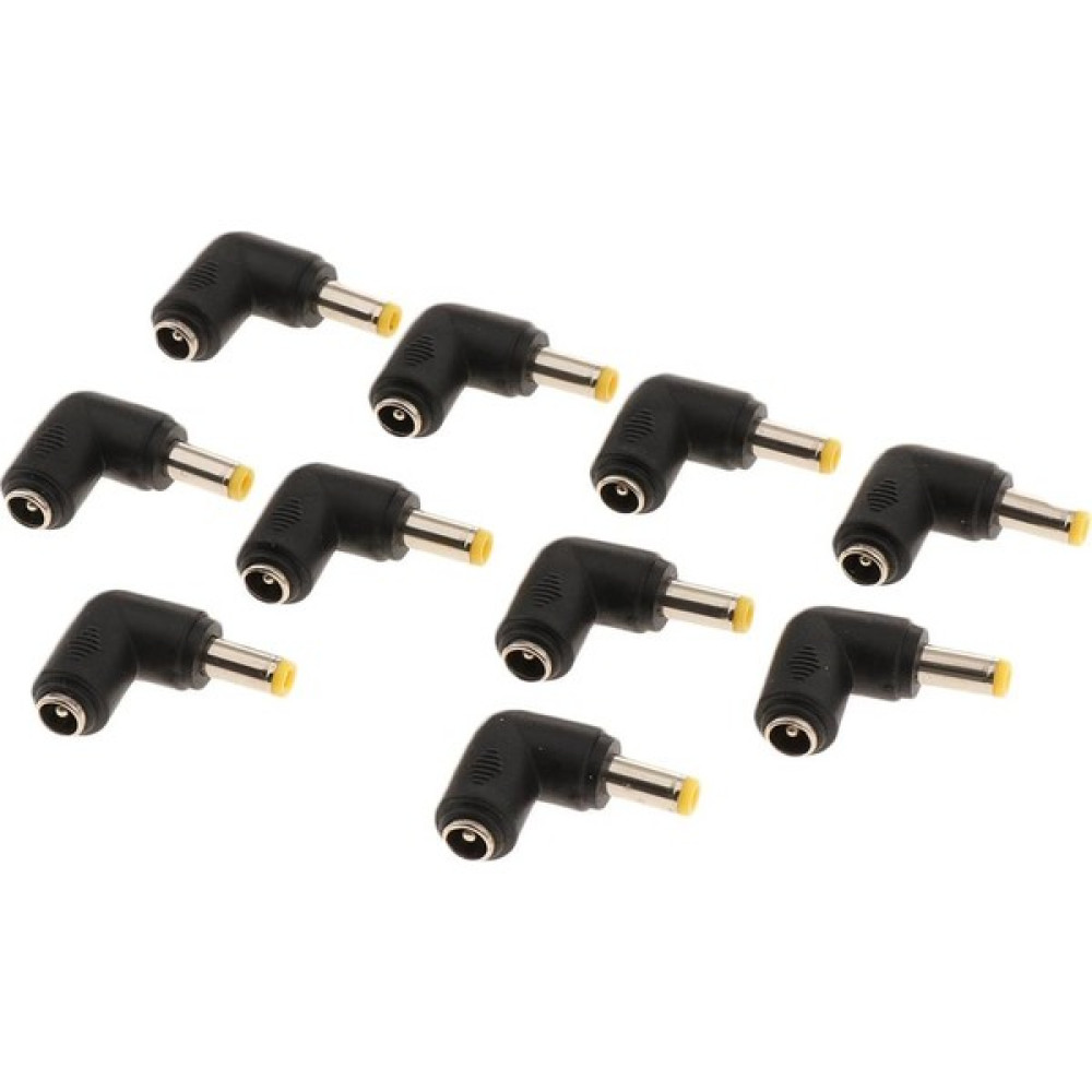 Yeajion 10 Adet 90 Derece 5.5x2.5mm Erkek 5.5x2.1mm Kadın Güç Kaynağı Adaptörü (Yurt Dışından) - 1 Oto Boyaları Fiyatı