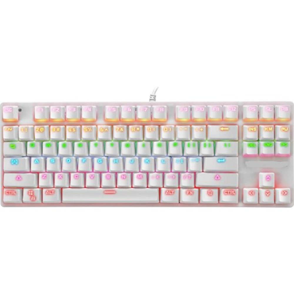 Yeajion Mekanik Oyun Klavyesi Rgb LED Rainbow Back Litting Klavye 9 Aydınlatma Modları Beyaz (Yurt Dışından) Oyuncu Klavyesi Fiyatı