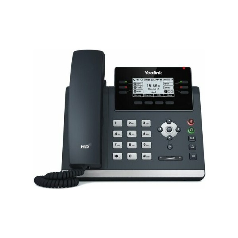 Yealink T42U Ip Telefon Poe Destekli Masaüstü Telefon- Adaptörsüz Telefon Fiyatı