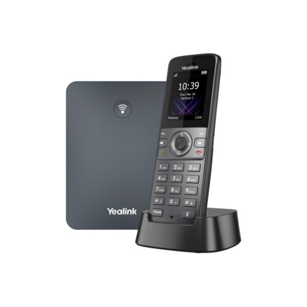 Yealink W73P Package Sıp Dect Baz ve El Terminali Seti - Siyah Telsiz Telefon Fiyatı