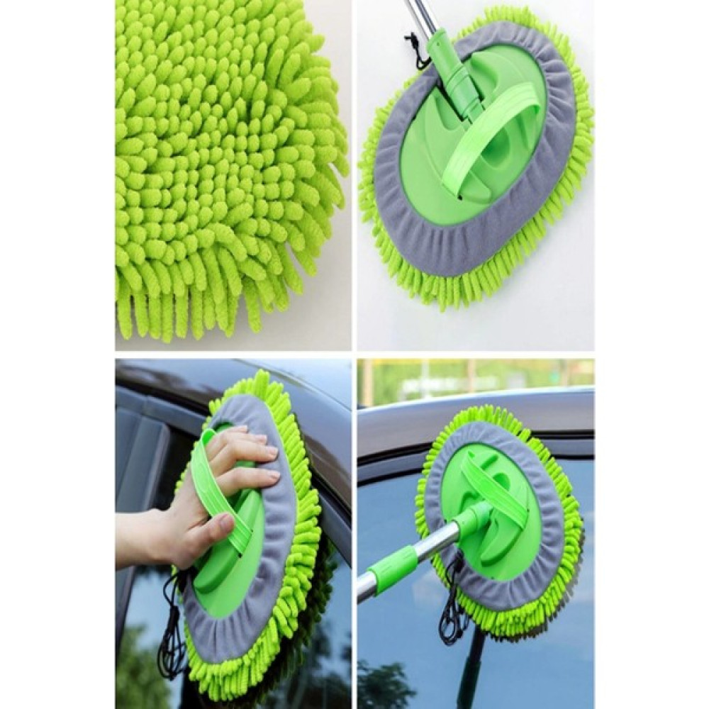 Yedek Bezli Mikrofiber Çok Fonksiyonlu Cam Pencere Oto Araba Yıkama Temizleme Fırçası Mopu 2 In 1 Oto Yıkama Ürünleri Fiyatı