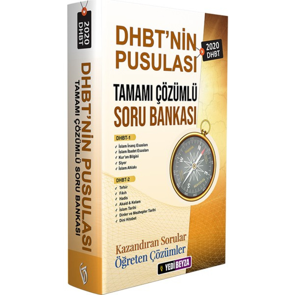Yedi Beyza Yayınları DHBT’nin Pusulası 2020 Tamamı Çözümlü Soru Bankası Kaynak Kitapları Fiyatı