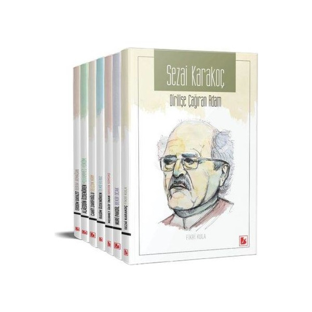 Yedi Güzel Adam -Sezai Karakoç - 7 Kitap Set Akademik Edebiyat Kitapları Fiyatı