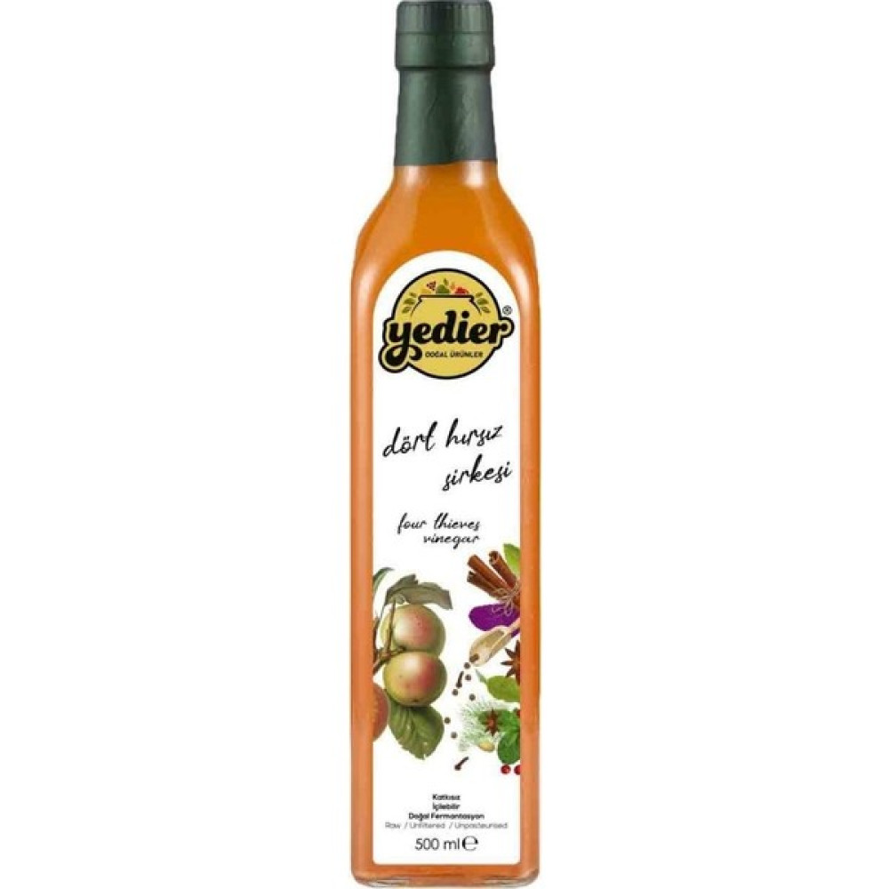 Yedier Dört Hırsız Sirkesi 500 ml Sos Fiyatı