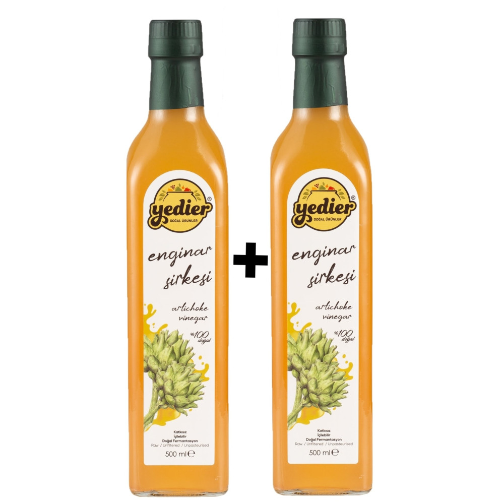 Yedier Enginar Sirkesi 500 Ml - 2li Paket Konserve, Sos, Hazır Yemek Fiyatı
