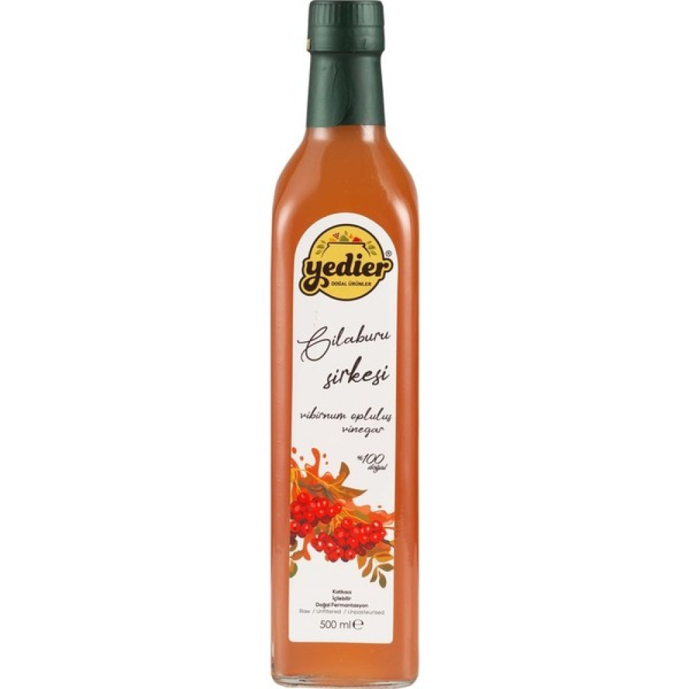 Yedier Gilaburu Sirkesi 500 ml - Katkısız Doğal Fermantasyon Sos Fiyatı