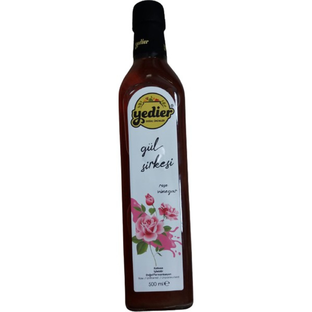 Yedier Gül Sirkesi Doğal Fermantasyon - 500 ml Sos Fiyatı