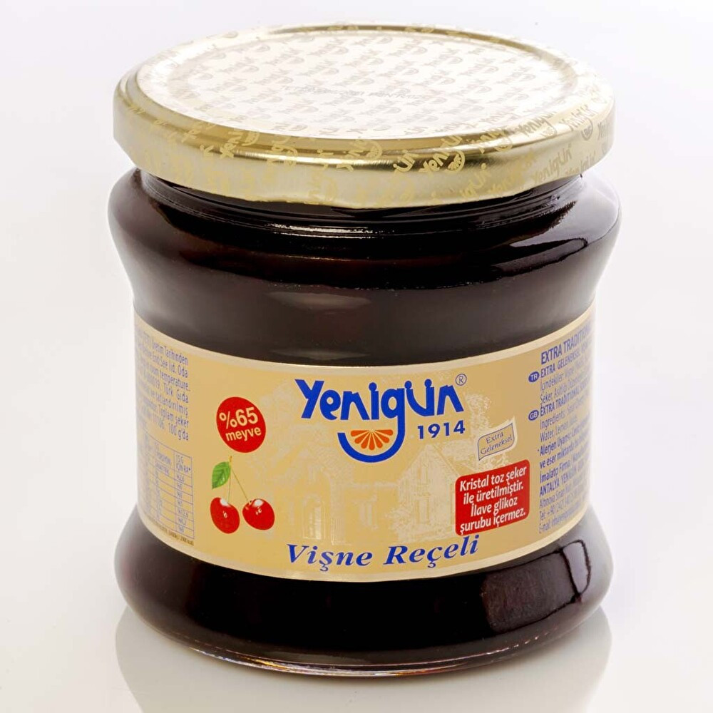 Yedigün Yenigün Vişne Reçeli 450 Gr Bal ve Reçel Fiyatı