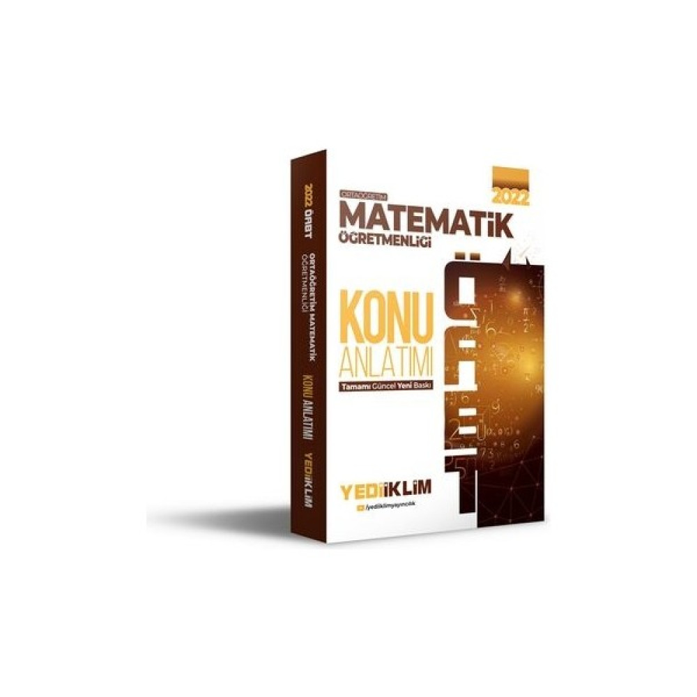 Yediiklim Yayınları 2022 ÖABT Ortaöğretim Matematik Öğretmenliği Konu Anlatımı Kaynak Kitapları Fiyatı
