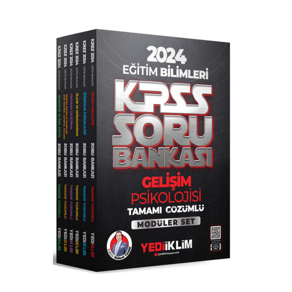 Yediiklim Yayınları 2024 KPSS Eğitim Bilimleri Tamamı Çözümlü Soru Bankası Modüler Set Ders Sınav Kitapları Fiyatı