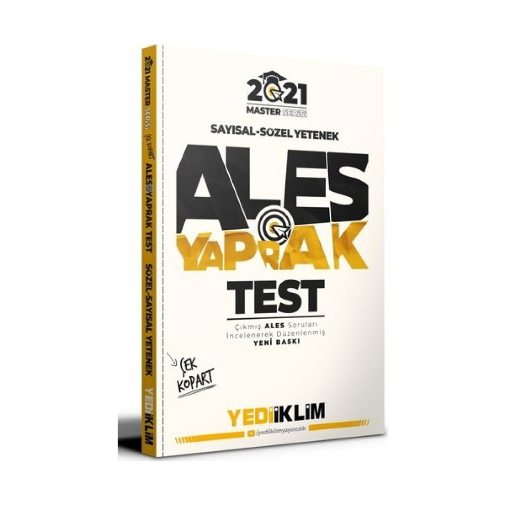 Yediiklim Yayınları Ales Sayısal Sözel Yetenek Çek Kopart Yaprak Test ALES Fiyatı