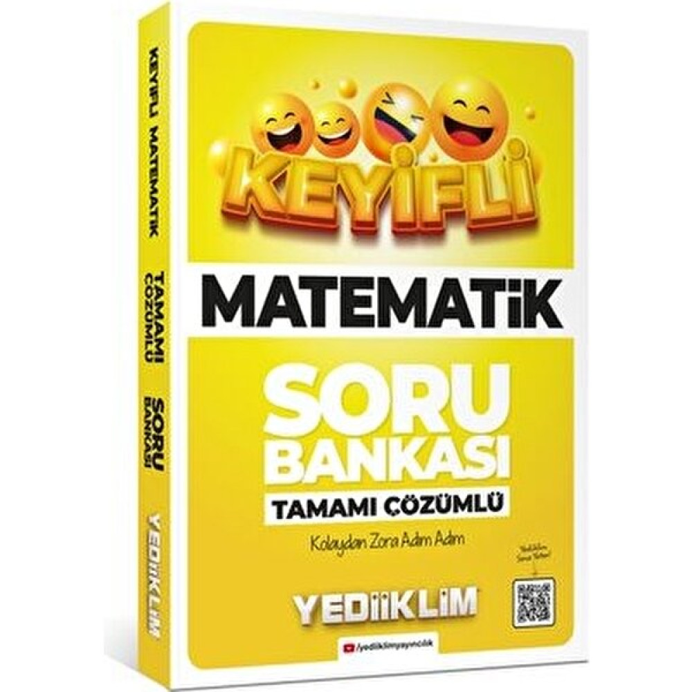 Yediiklim Yayınları Keyifli Matematik Tamamı Çözümlü Soru Bankası Kaynak Kitapları Fiyatı