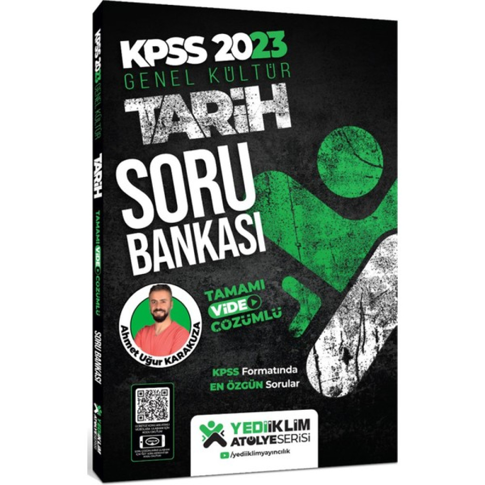 Yediiklim Yayınları Kpss 2023 Genel Kültür Atölye Serisi Tarih Tamamı Video Çözümlü Soru Bankası KPSS Fiyatı