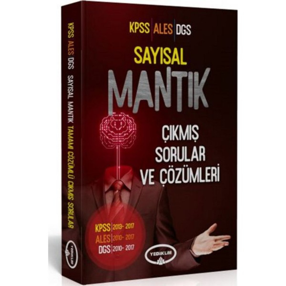 Yediiklim Yayınları KPSS ALES DGS Sayısal Mantık Tamamı Çözümlü Çıkmış Soruları DGS Fiyatı