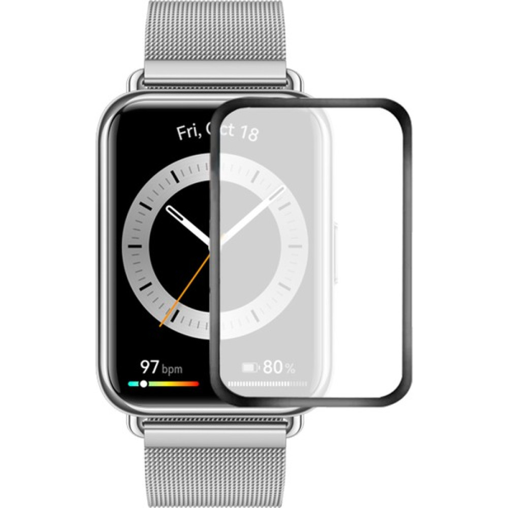 Yediseven Huawei Fit 2 Ekran Koruyucu 3D Kavisli Full Kaplama Pmma - Siyah - Şeffaf Giyilebilir Teknoloji Aksesuarları Fiyatı