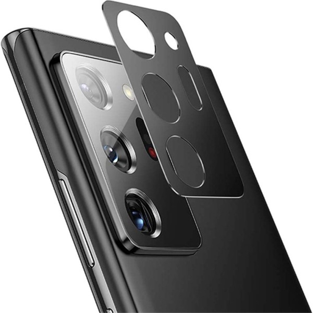 Yediseven Samsung Galaxy Note 20 Ultra 3D Metal Kamera Lens Koruyucu - Siyah Cep Telefonu Ekran Koruyucusu Fiyatı
