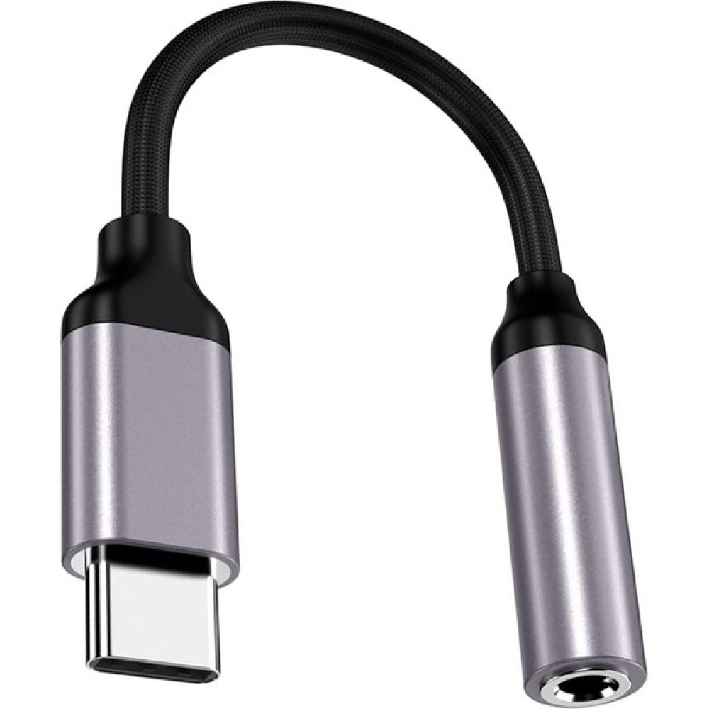 Yediseven Type C To Aux 3.5mm Jack Kulaklık Dönüştürücü Type-C Telefon Tablet Uyumlu Adaptör - Siyah Bilgisayar Çevirici ve Adaptörü Fiyatı