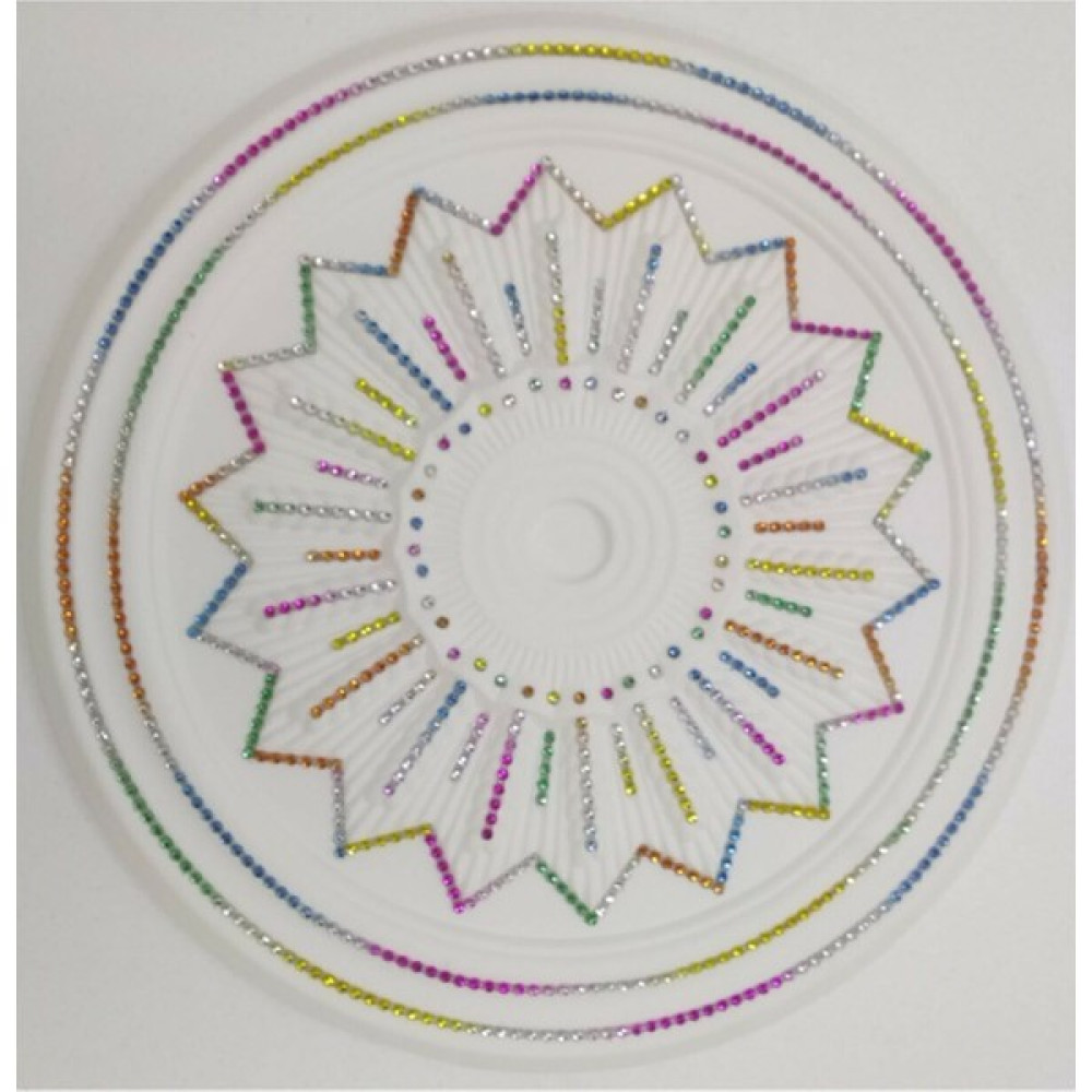 Yeditepe Osmanlı Taşlı Başak Desenli Stropiyer Tavan Göbeği - 40 cm - Gökkuşağı Boya Malzemeleri Fiyatı