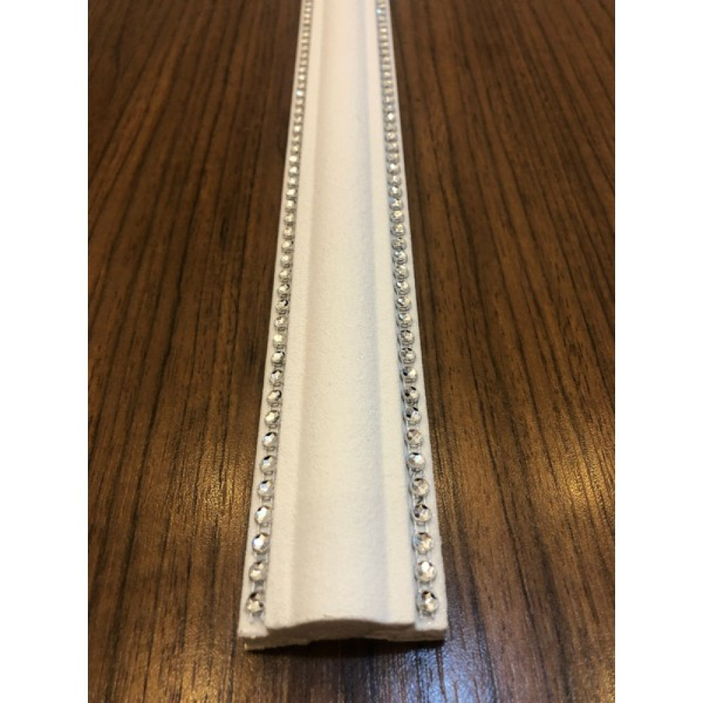 YEDİTEPEOSMANLI 2 Şeritli Dekoratif Gümüş Renkli Taşlı Strafor Köpük Çıta Kartonpiyer - 50 Cm - 4 Adet Boya Malzemeleri Fiyatı