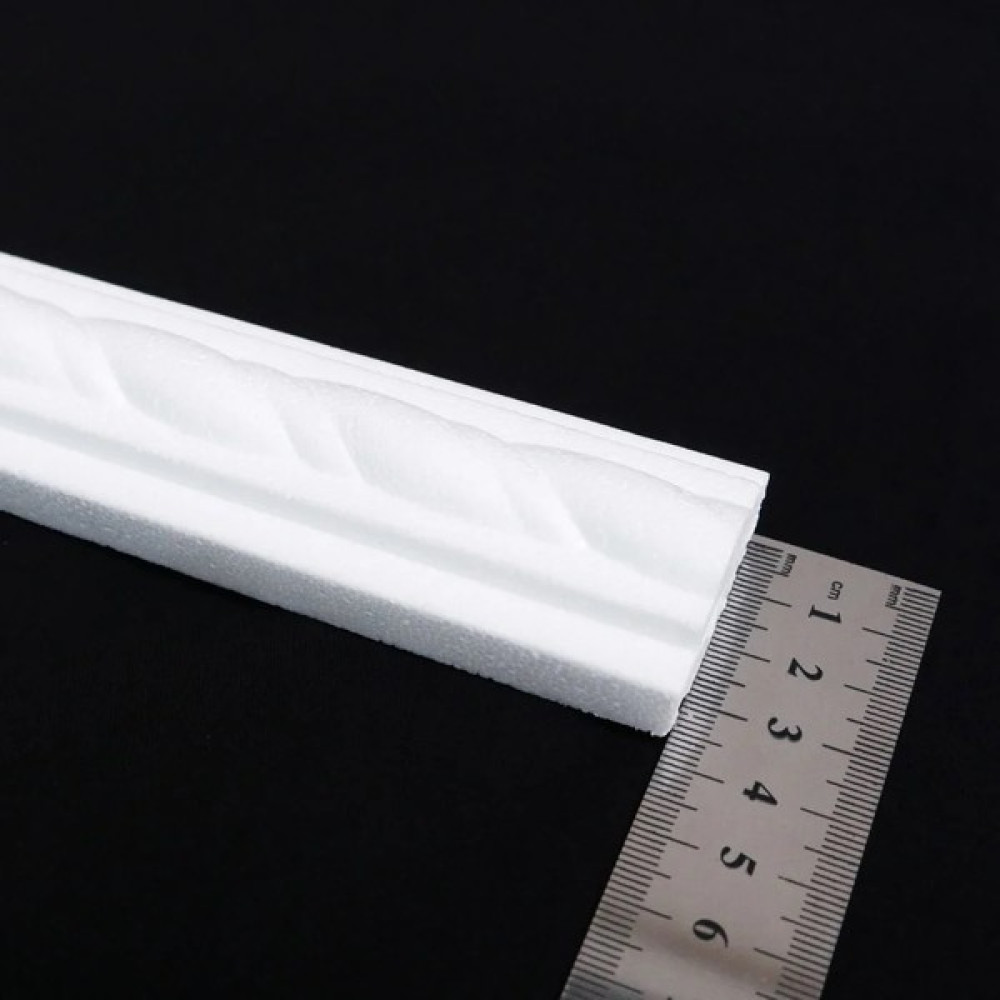 YEDİTEPEOSMANLI 50 Cm 4 Adet Örgü Desenli Dekoratif Stropiyer Eps Köpük Çıta - 4 Cm Genişlik - Beyaz Dış Cephe Yalıtım Malzemeleri Fiyatı