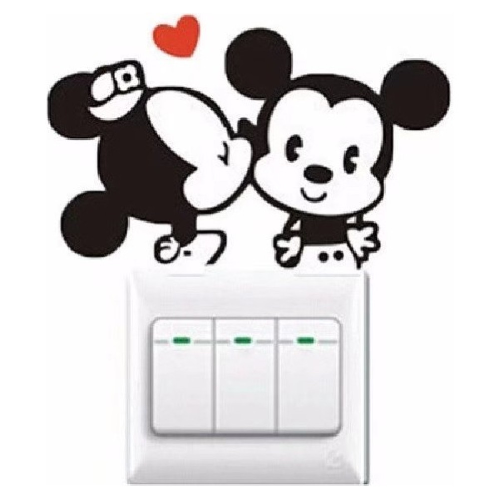 YeDuo Fare Anahtarı Çıkartmaları Yatak Odası Ev Dekor Aksesuarları Karikatür Duvar Çıkartmaları Vinil Duvar Sanatı Diy Duvar Kağıdı (Yurt Dışından) Sticker Fiyatı