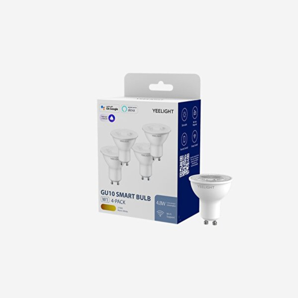 Yeelight W1 Gu10 Beyaz LED Akıllı Ampul 4 Adet Klasik Ampul Fiyatı