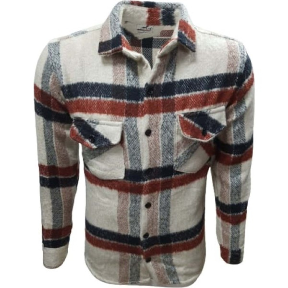 Yegua Y00806 Erkek Ekose Kareli Peluş Gömlek - Y00806 - Kahverengi - ST00806-KAHVERENGI-XXL - 2XL Oto Boyaları Fiyatı