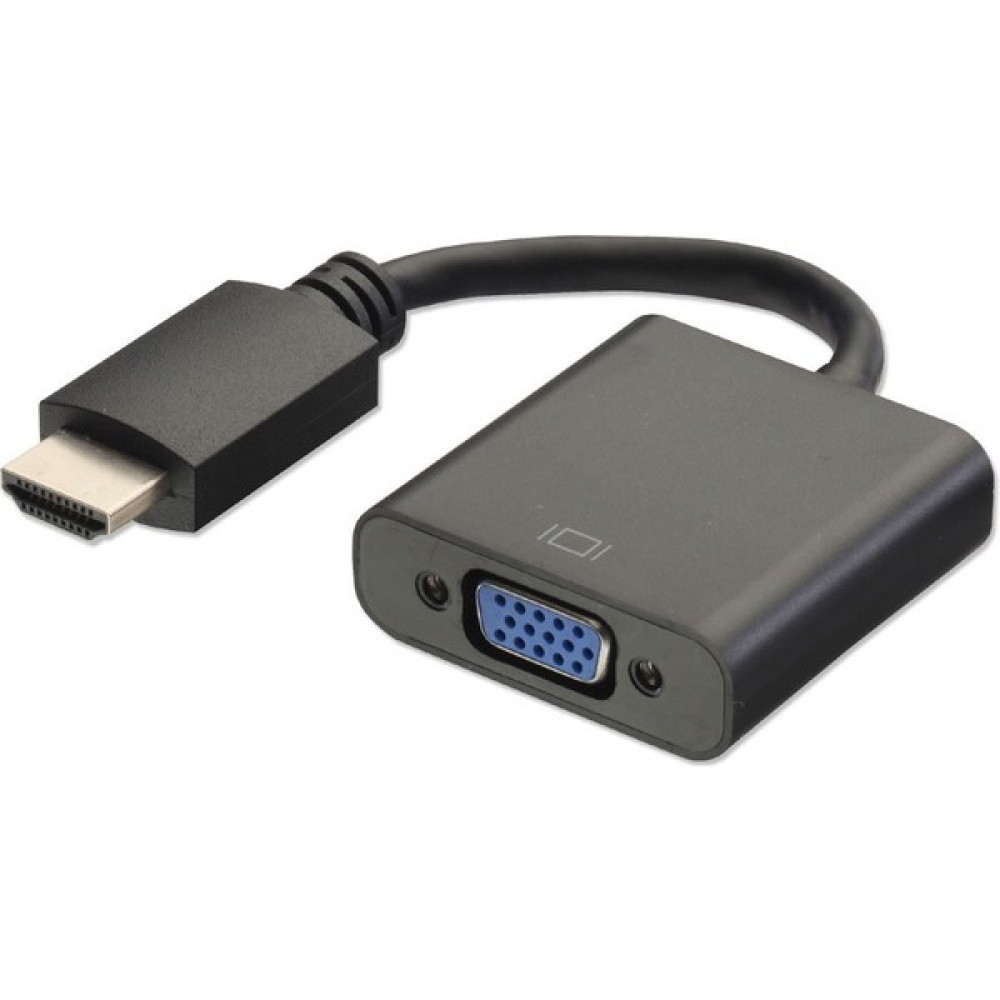 Yeka Hdmı To VGA Çevirici - Siyah Bilgisayar Çevirici ve Adaptörü Fiyatı