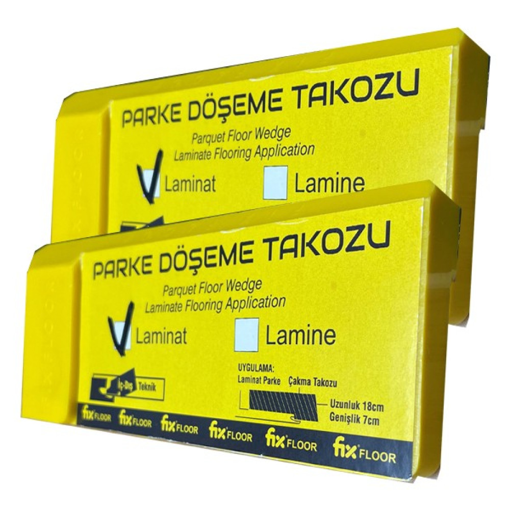 Yelbey Laminant Parke Takozu 18 cm 2 Adet Parke Fiyatı