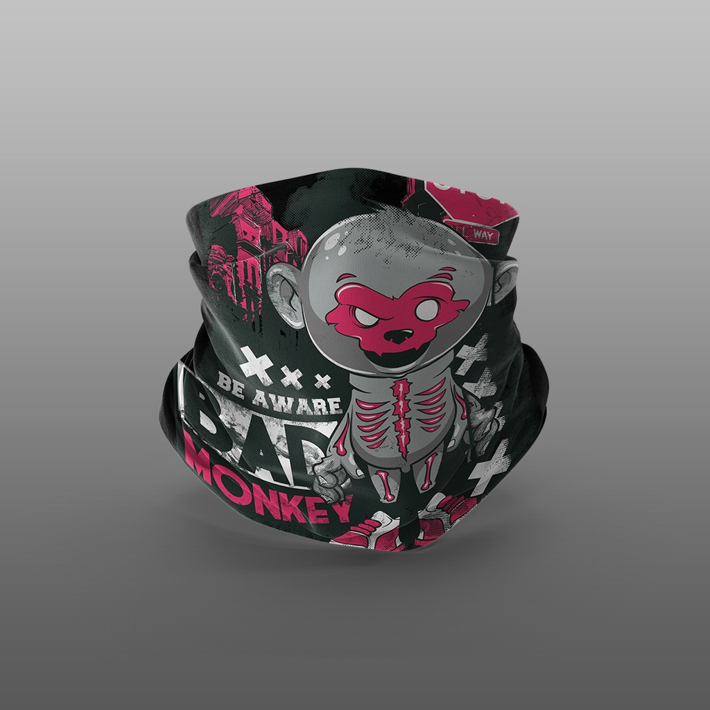 Yeles Bad Monkey Motorcu Buff Maske Outdoor Boyunluk Unisex Bandana Motorsiklet Sürücüsü Giyim & Ayakkabı Fiyatı