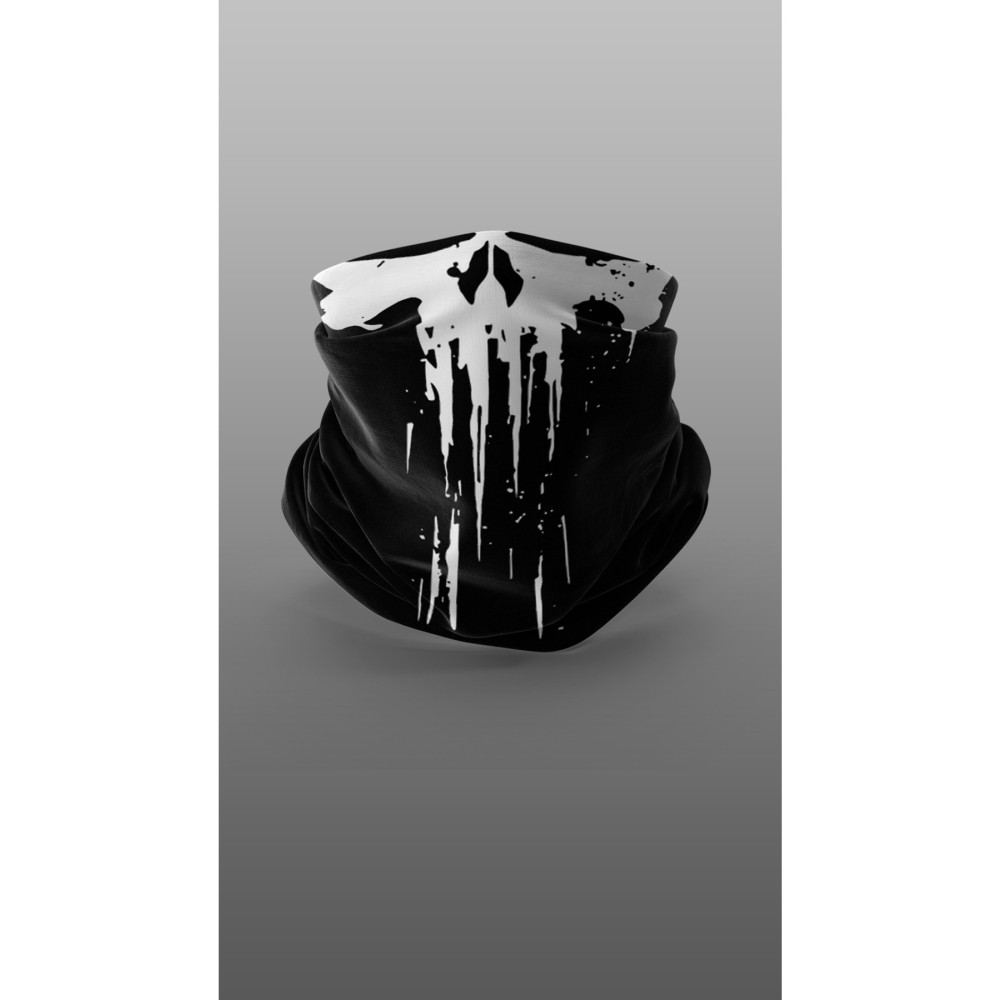 Yeles Punisher Motorcu Buff Maske Outdoor Boyunluk Unisex Bandana 25/40 Beden Motorsiklet Sürücüsü Giyim & Ayakkabı Fiyatı