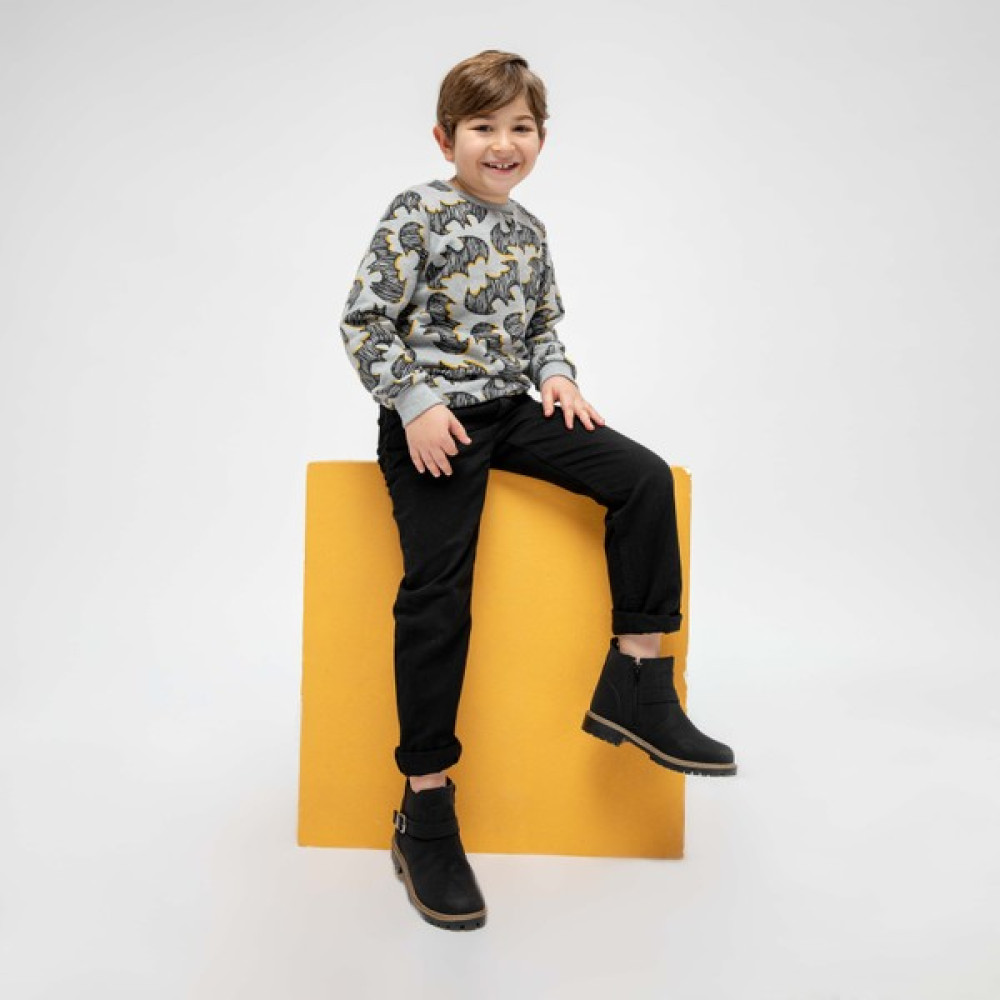 Yellow Kids Richard Siyah Erkek Çocuk Bot Erkek Çocuk Bot Fiyatı