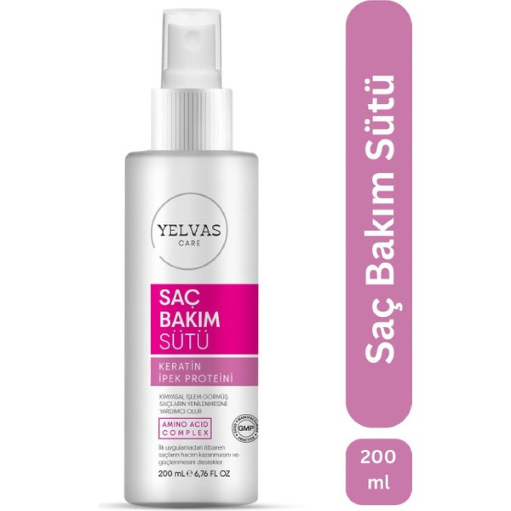 Yelvas Care Yıpranmış Saçlar Için Keratin ve Protein Saç Bakım Sütü 200 ml Oto Boyaları Fiyatı