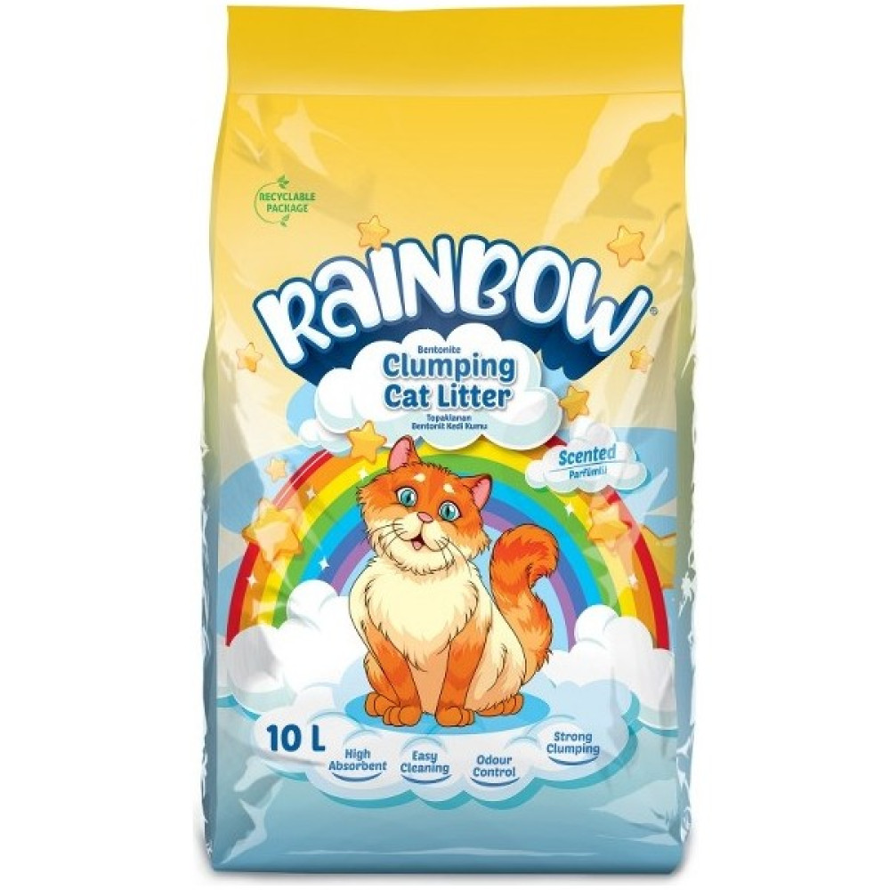 Yemci Petshop Rainbow Doğal Bentonit Kedi Kumu 10 Lt Evcil Hayvan Ürünleri Fiyatı