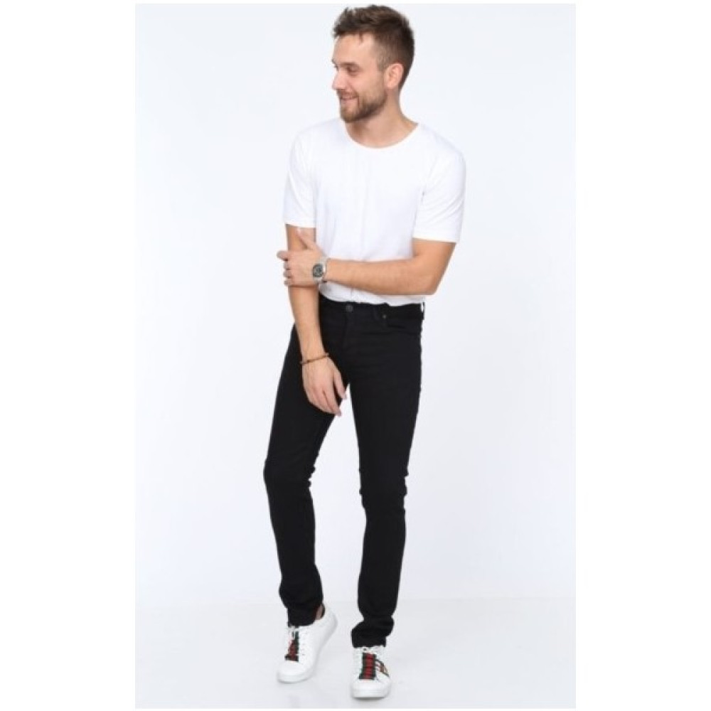 Yen Jeans Dar Kesim Erkek Siyah Renk Kot Pantolon Erkek Jeans / Kot Pantolon Fiyatı