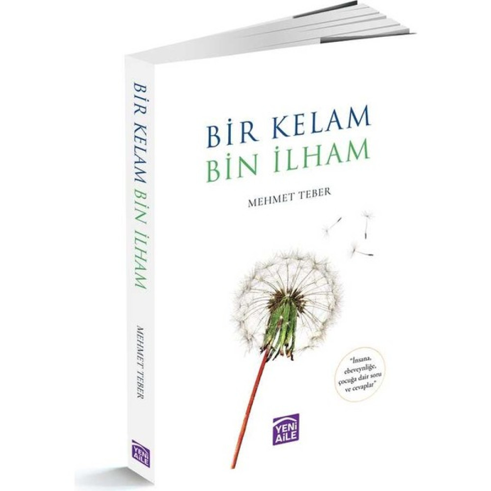 Yeni Aile Çocuk Yayınları Bir Kelam, Bin Ilham - Mehmet Teber Çocuk Bakımı Kitapları Fiyatı