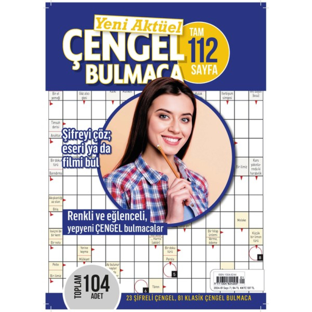 Yeni Aktüel Çengel Bulmaca 1. Sayı - 2024 Puzzle & Aksesuarları Fiyatı