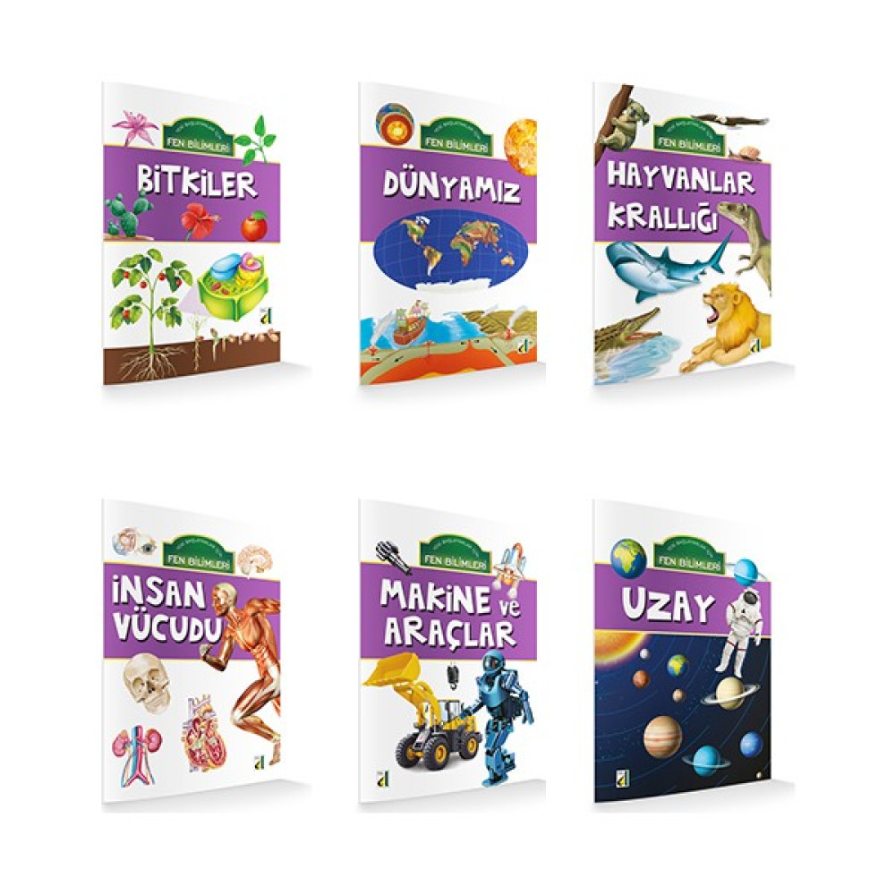 Yeni Başlayanlar için Fen Bilimleri (6 Kitap) Çocuk Masal Fiyatı