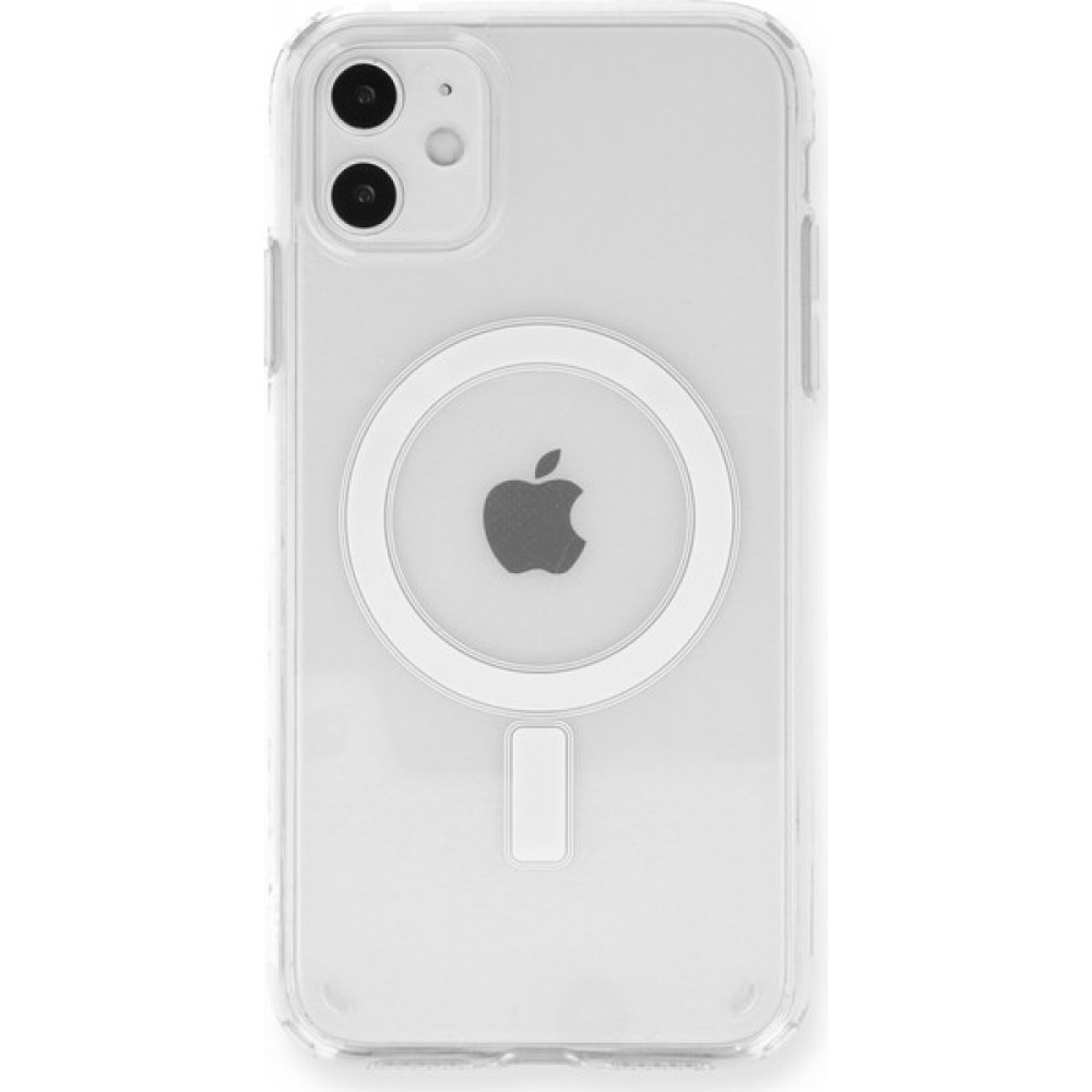 Yeni Case iPhone 12 Kılıf Magsafe Şeffaf Silikon - Şeffaf Cep Telefonu Kılıfı Fiyatı