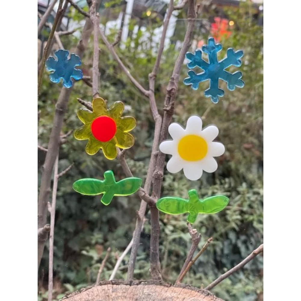 Yeni Geldi 3 Adet Jel Sticker, Cam Sticker Duvar Stickerı Fiyatı