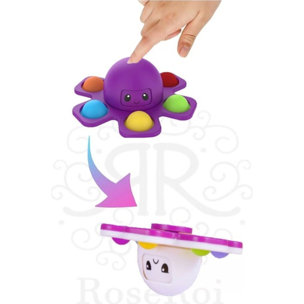 Yeni Geldi Ahtapot Pop-It Oyuncak Fidget Duyusal Stres Çarkı - Gri Eğitici Oyuncak Fiyatı