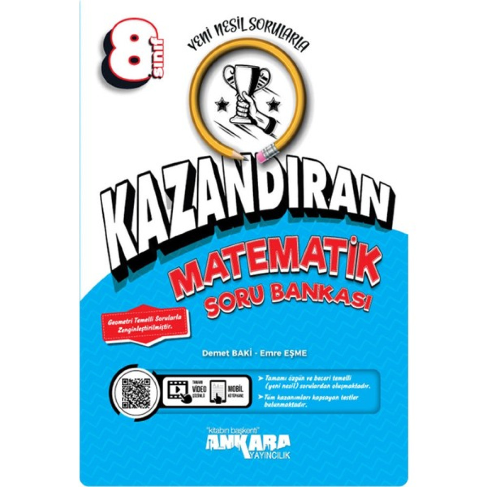 Yeni Müf. 8.sınıf Matematik Yeni Nesil Sorularla Kazandıran Soru Bankası Emre Eşme Matematik Fiyatı