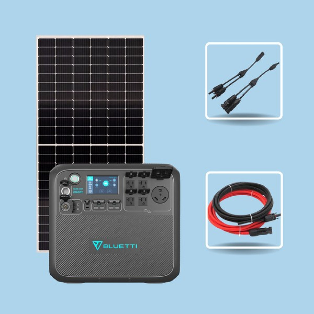 Yeni Nesil Enerji Paketi Bluetti AC200MAX Taşınabilir Güç Kaynağı | 2 adet 230W Monokristal Güneş Paneli Paketi Nalburiye & Hırdavat Fiyatı