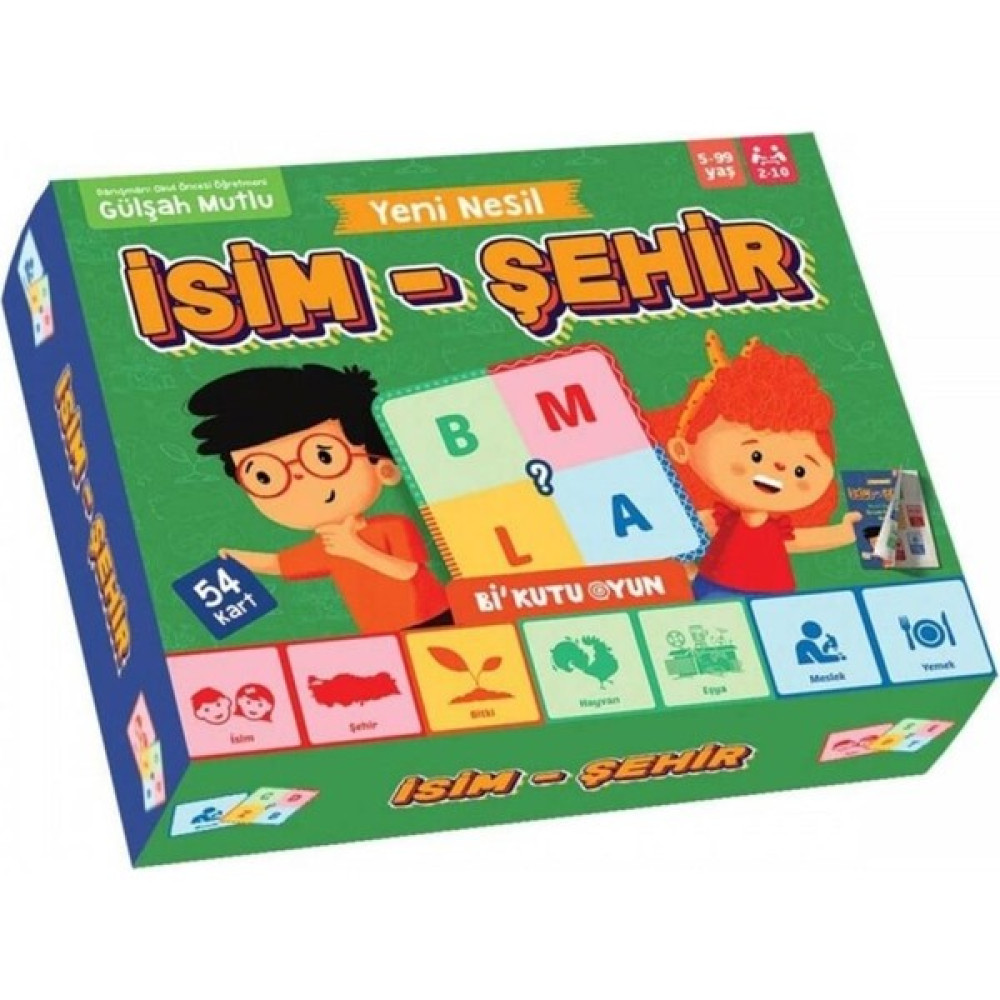 Yeni Nesil Isim – Şehir Oyunu Puzzle & Aksesuarları Fiyatı