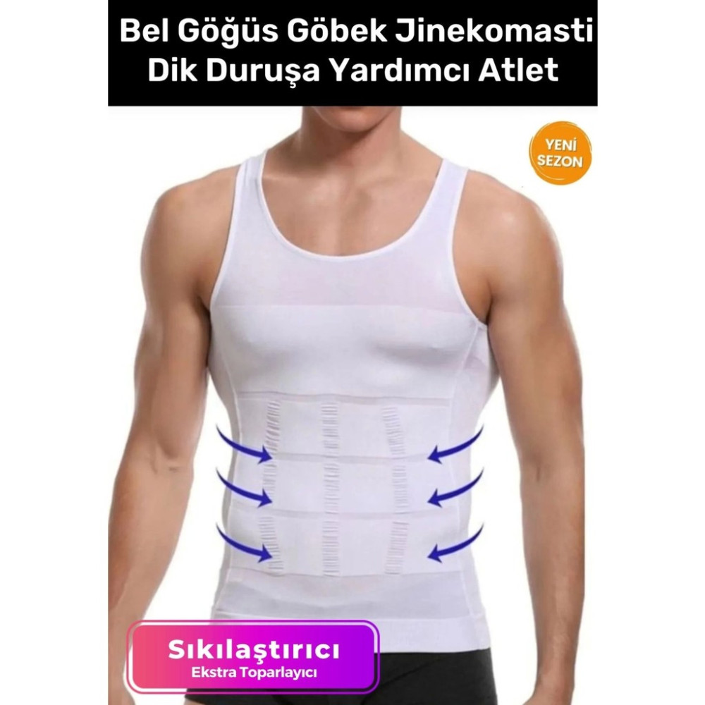 Yeni Sezon Bel Göğüs Dik Duruş Jinekomasti Toparlayıcı Erkek Extra Göbek Korse Atlet Bayan Korse Fiyatı