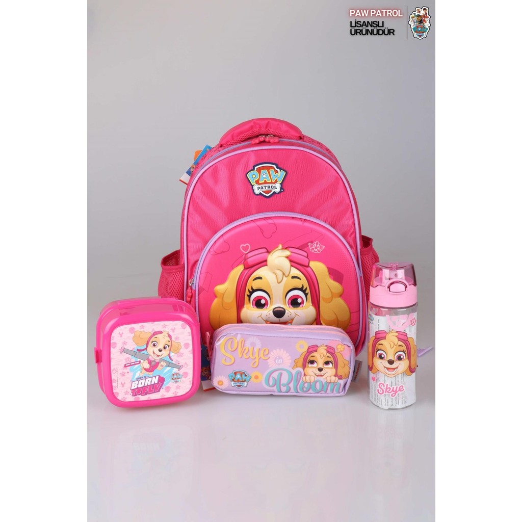 Yeni Sezon Lisanslı Paw Patrol Okulda Macera Koleksiyonu Okul Çantası,kalem Çantası,matara ve Beslenme Kabı Okul Seti - 044-Pembe Kalem & Yazı Gereçleri Fiyatı